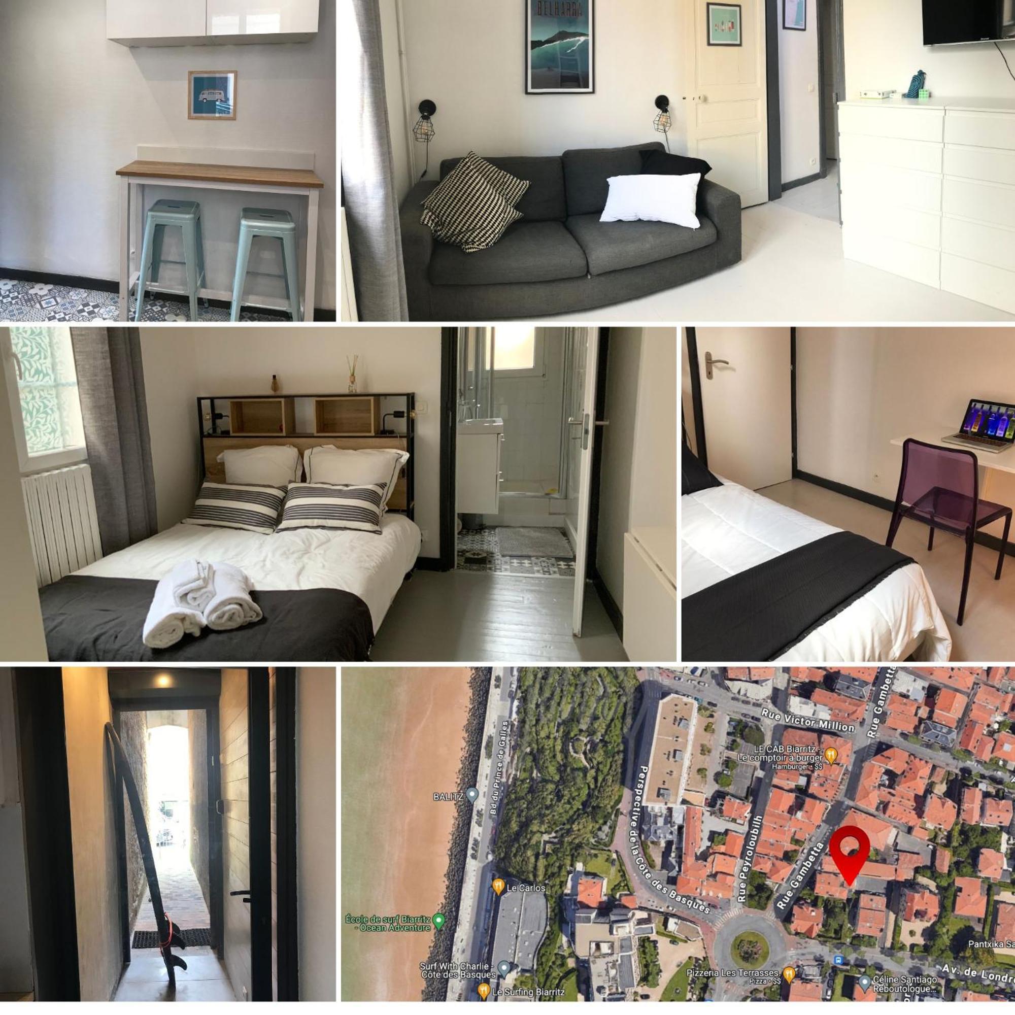 Chalet Basque 6 Couchages Centre Ville 比亚里茨 外观 照片